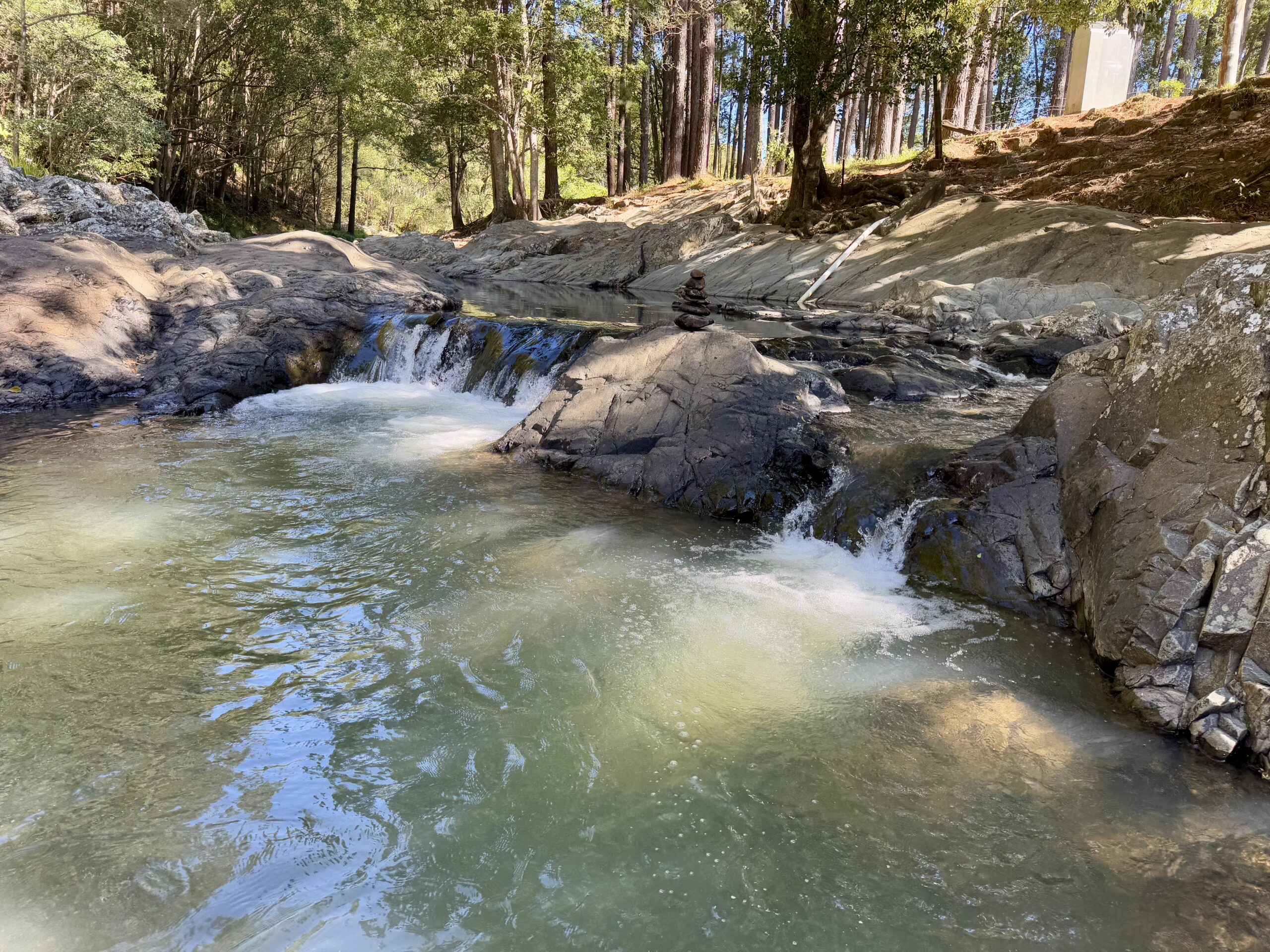 Currumbin Valley creek swimming hole